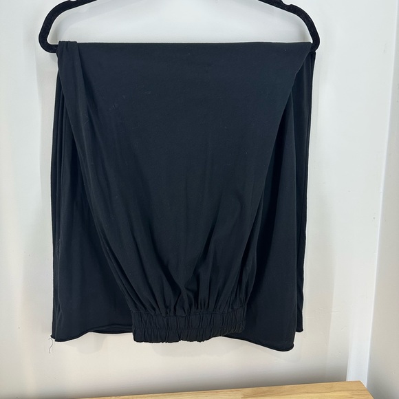 Women's Lunya Organic Pima Black Wide Leg Pant size L - excellent condition - Picture 4 of 6